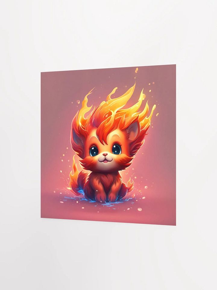 Fire Cat Poster product image (2)