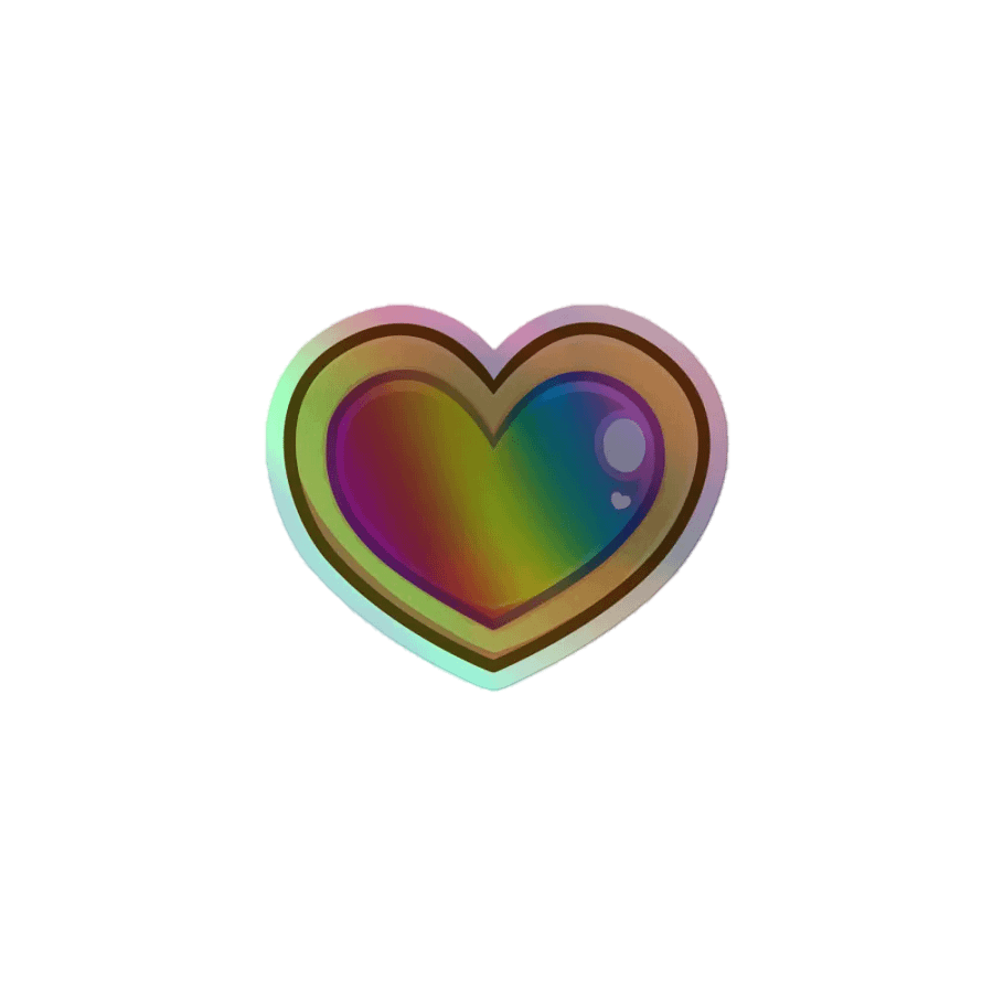 Rainbow Cookie Holographic Sticker product image (1)