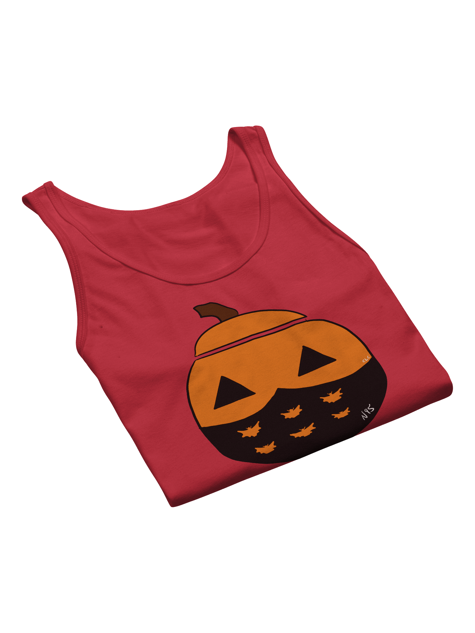 Mask-O-Lantern tank (black mask) product image (7)