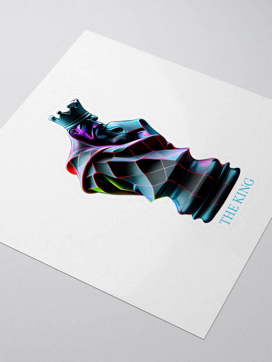 Regal King Chess Piece Sticker product image (3)