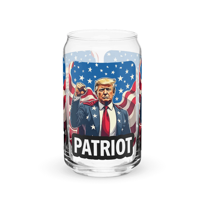 Can-Shaped Glass: Patriot (EXCLUSIVE) product image (1)