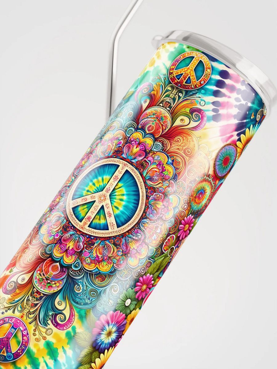 Psychedelic Peace Stainless Steel Tumbler product image (5)