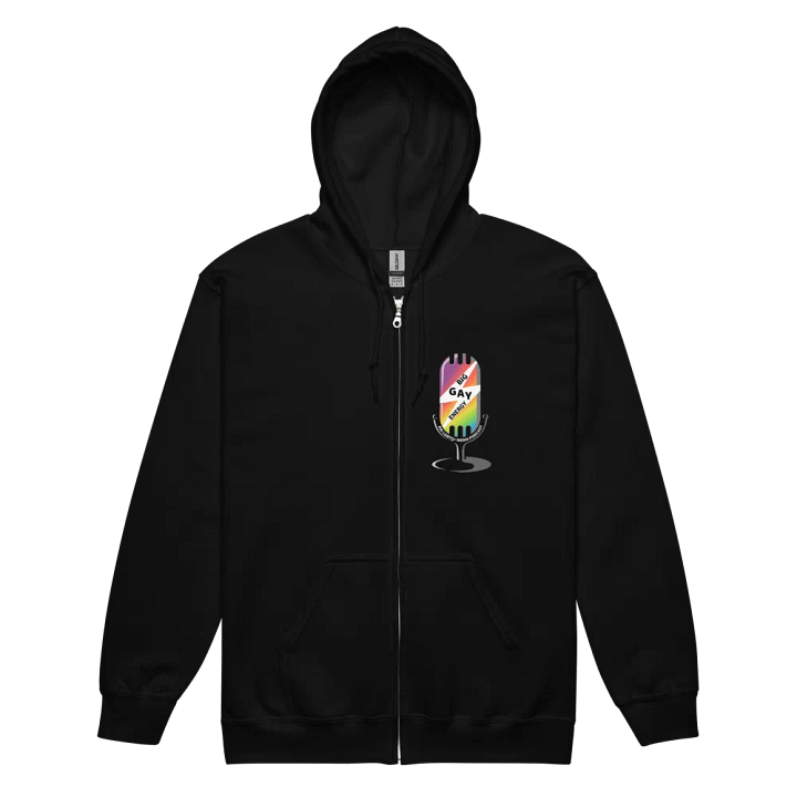 Big Gay Energy Logo Unisex Zip Hoodie product image (2)