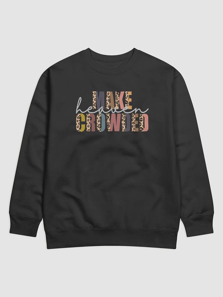 Heavenly Leopard Make Heaven Crowded Print Sweatshirt product image (1)