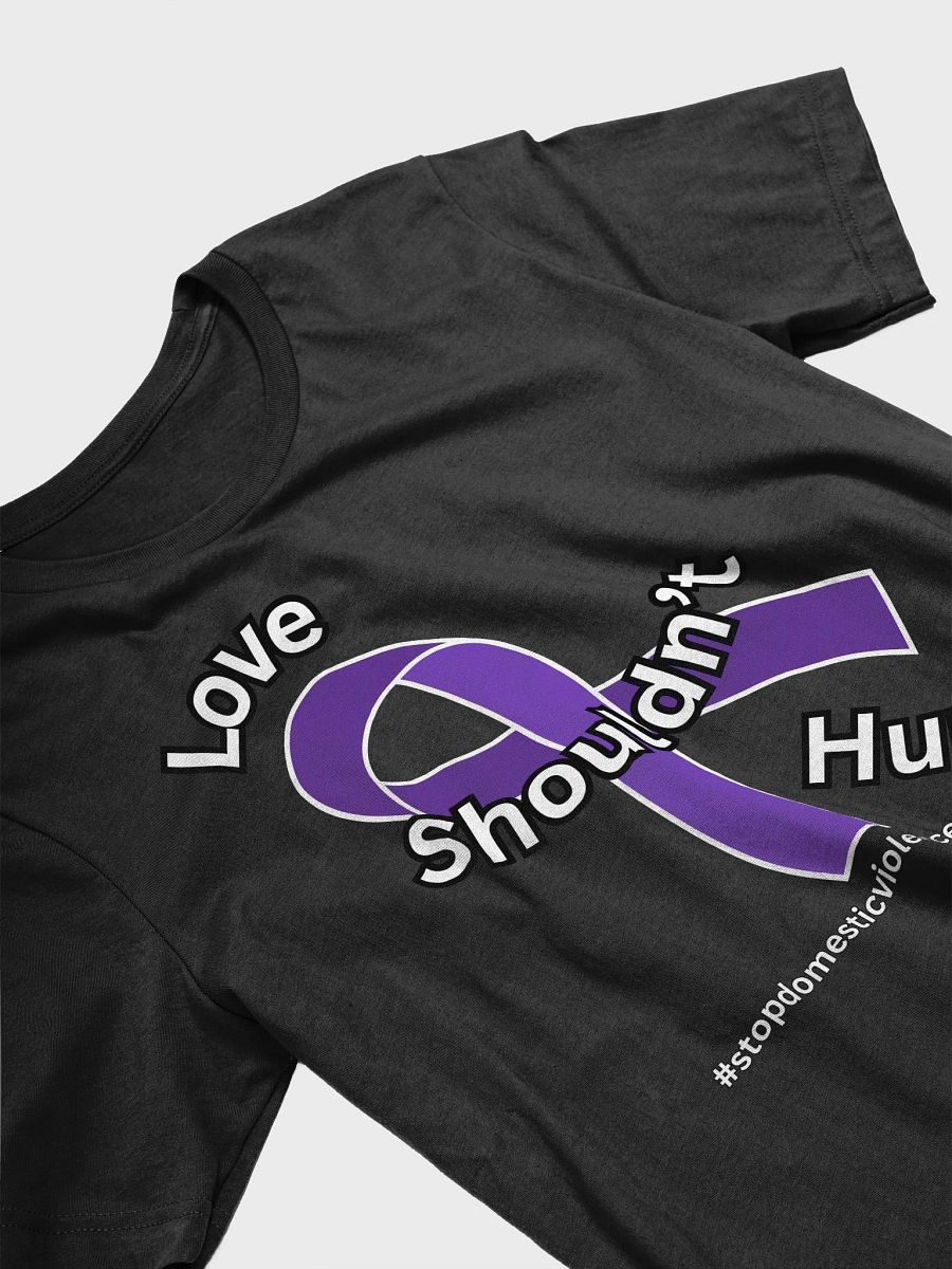 Love Shouldn't Hurt Ribbon T-Shirt product image (3)