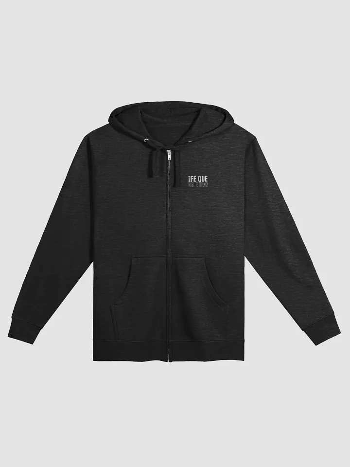 Sudadera Unisex con capucha y cremallera | Fe que da vida product image (1)