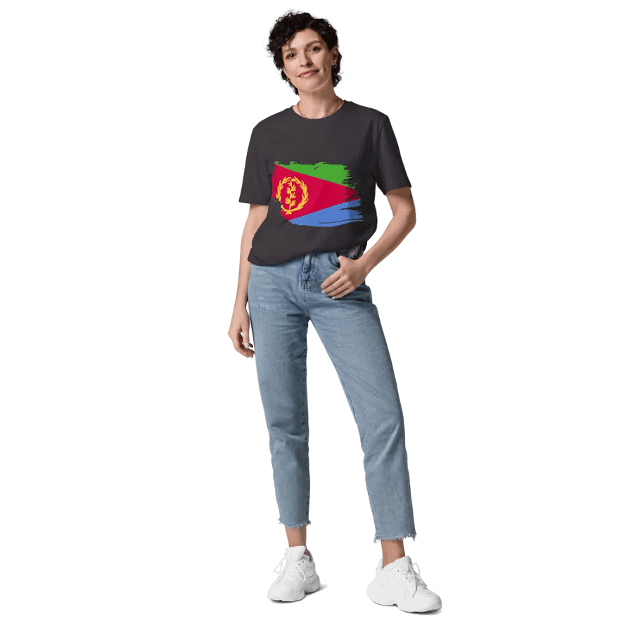 Eritrean Flag Organic Tee product image (145)