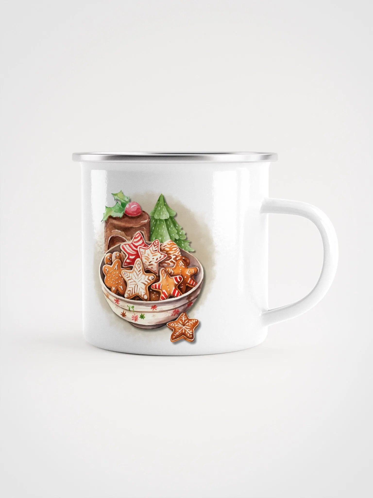 Festive Delights Enamel Mug product image (1)