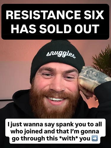 R6 SOLD OUT! 🔥

This is wild. Thank you all so much. I am seriously excited to not just be helping you kick these next six we...