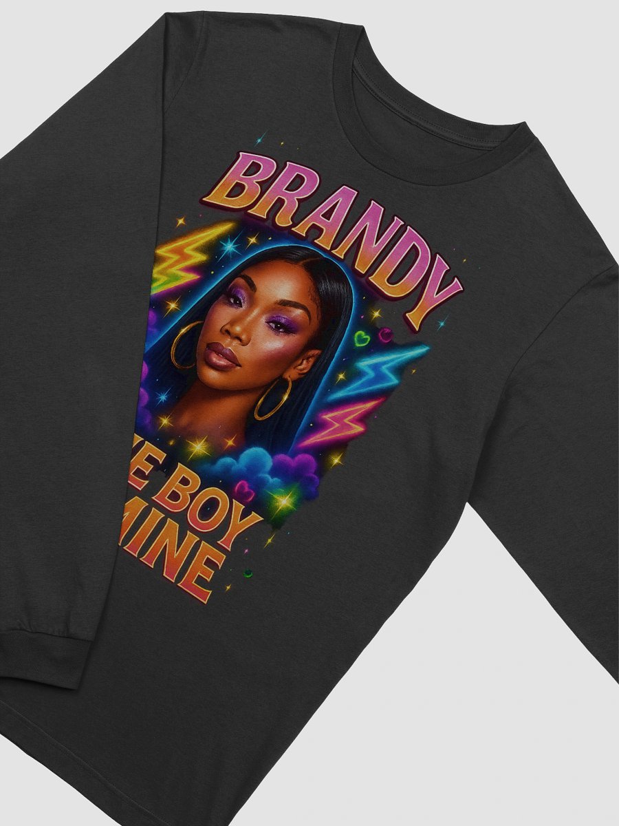 Brandy Neon Retro Heartthrob Long Sleeve Tee product image (10)