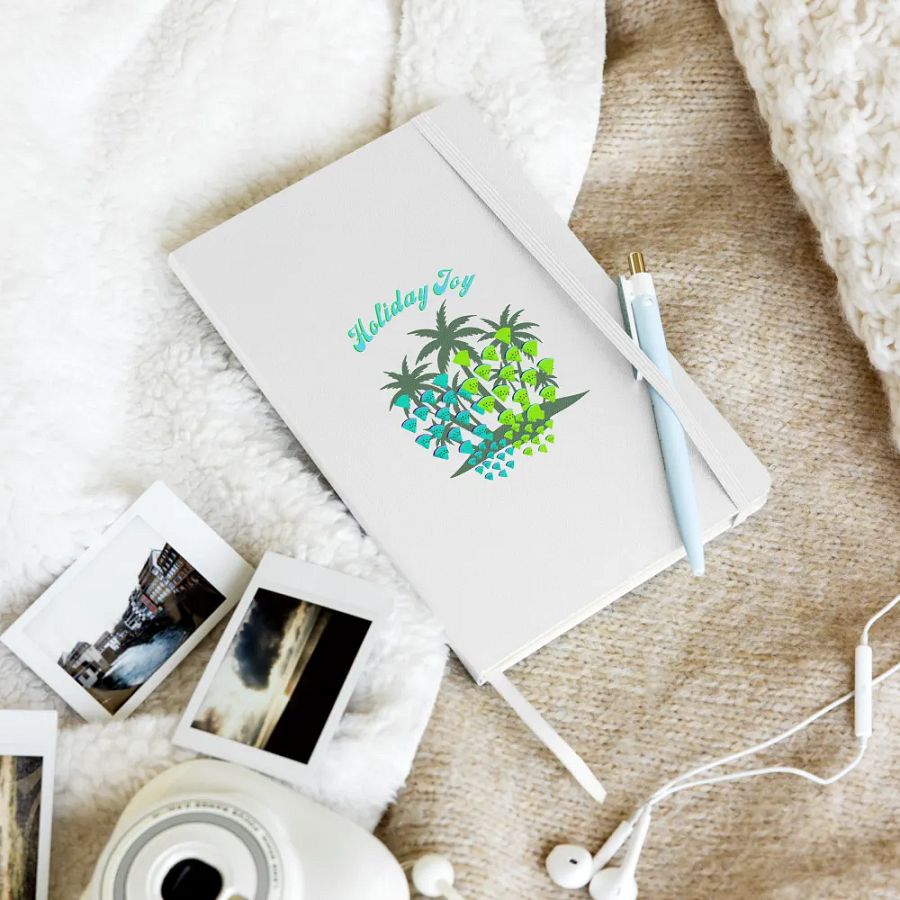 Tropical Holiday Joy Hardcover Notebook for holiday planners journalling product image (10)