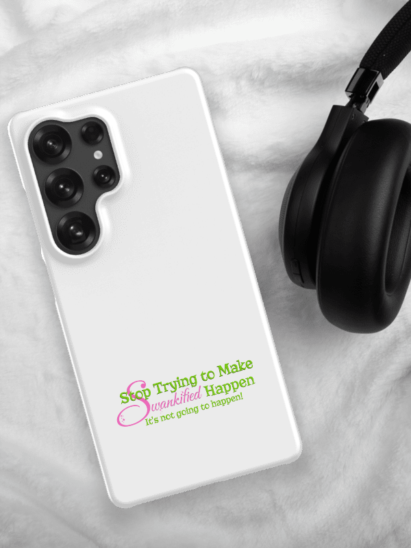 Swankified Samsung Case – Snap Mean Girls x Wicked Quote Phone Protector product image (1)