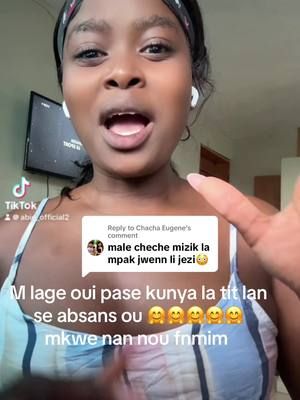 Replying to @Chacha Eugene pase kunya la sou you tube la please Bbm yo🤗