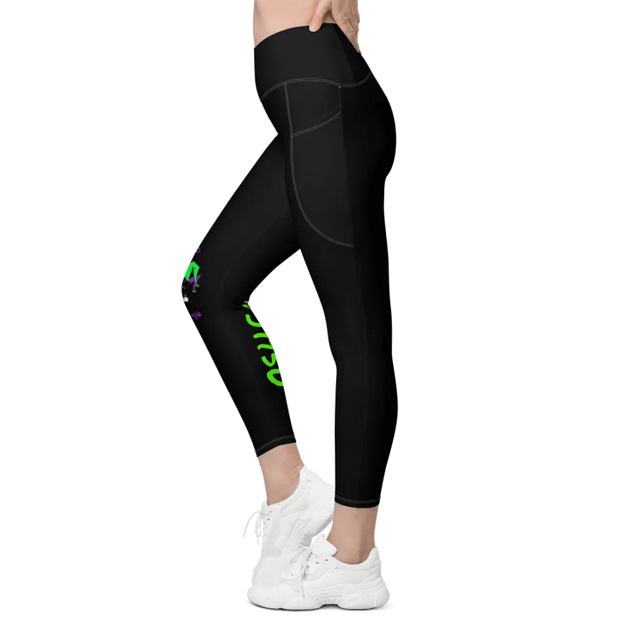 Vibrant Voodoo Jiu Jitsu Crossover Leggings product image (3)