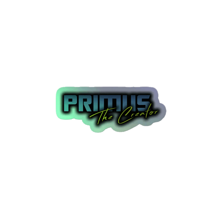 PrimusTheCreator Logo Sticker! product image (2)