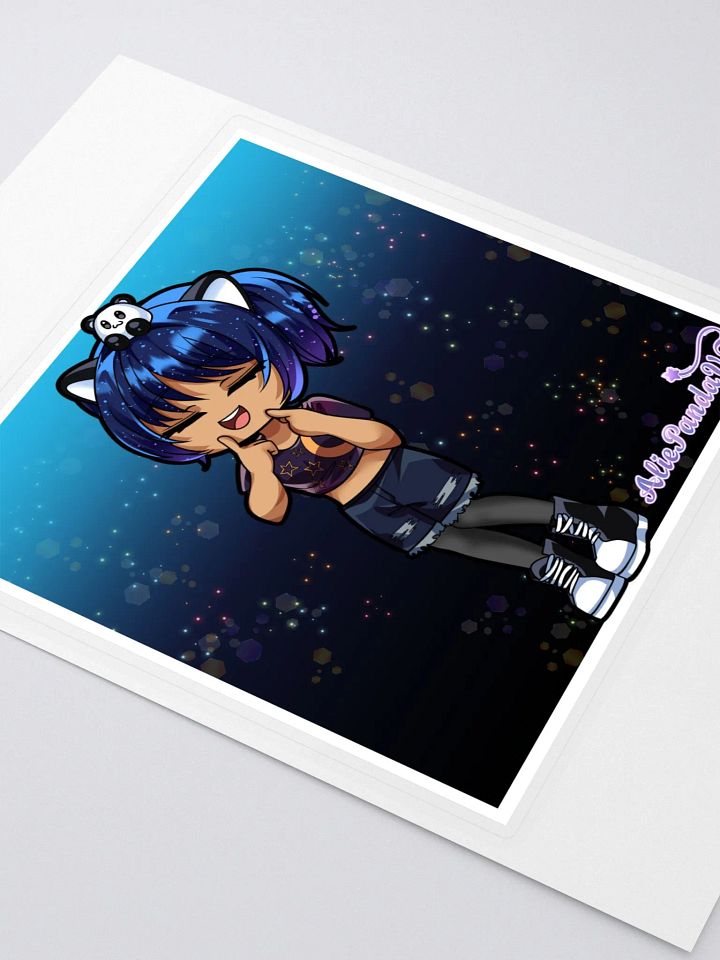 Starry Night Anime Kiss Cut Sticker Sheet product image (2)