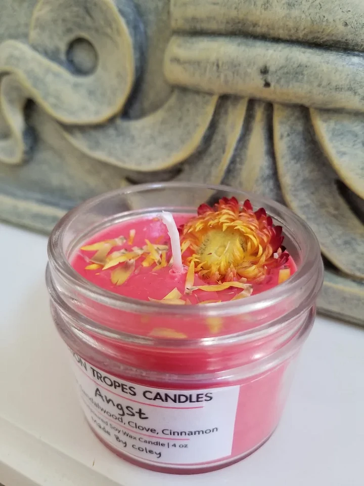 Mini Angst Candle (Fiction Tropes Candles) product image (2)