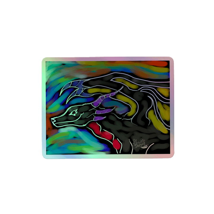 Colorful Dragon (Holo-Stickers) product image (2)