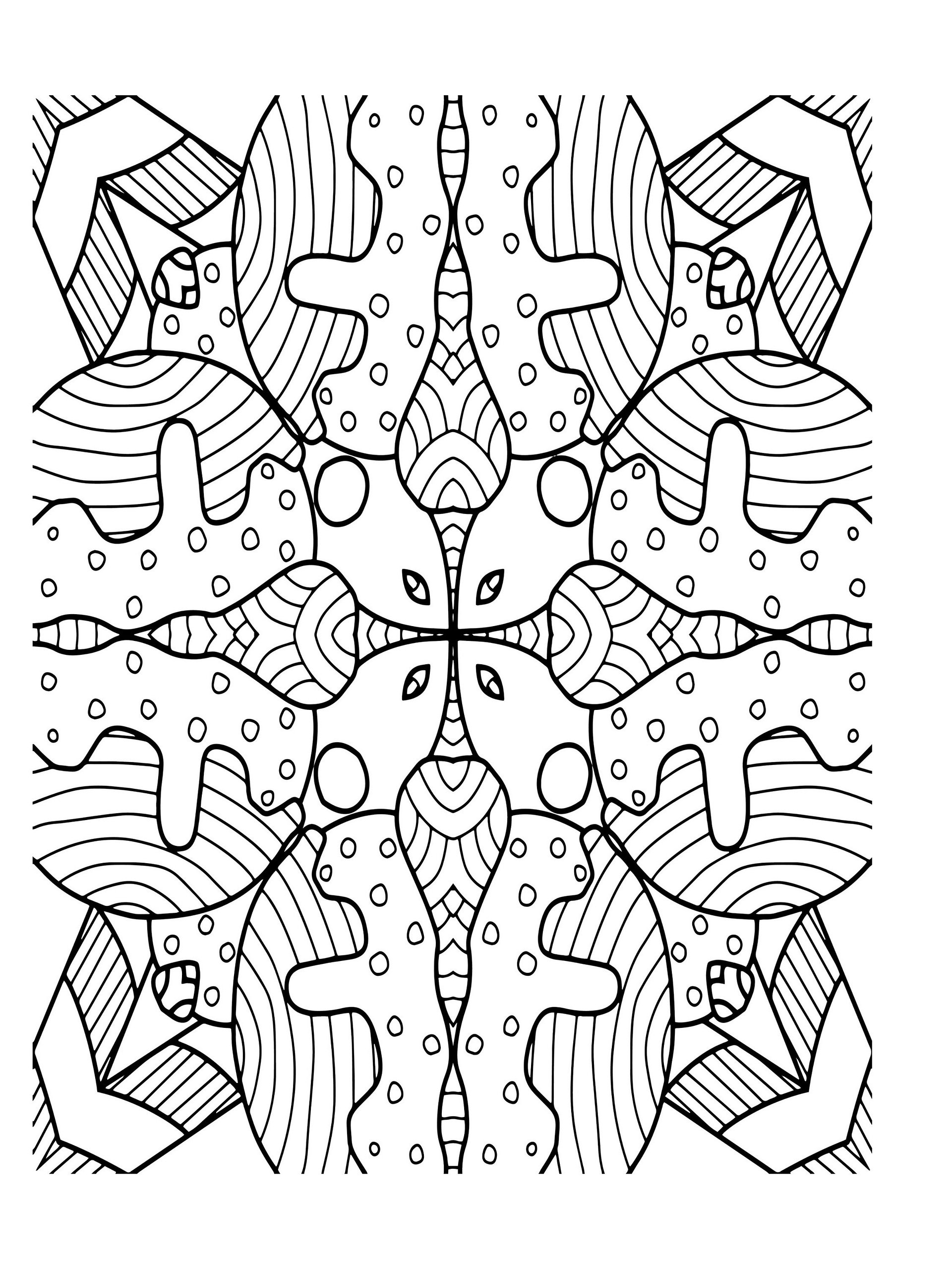 Fun with Mandalas,100 Great Coloring Pages, An Adult Coloring Book: Mandala Coloring Book for Adults Relaxation and Stress Relief, Amazing Big Patterns product image (6)