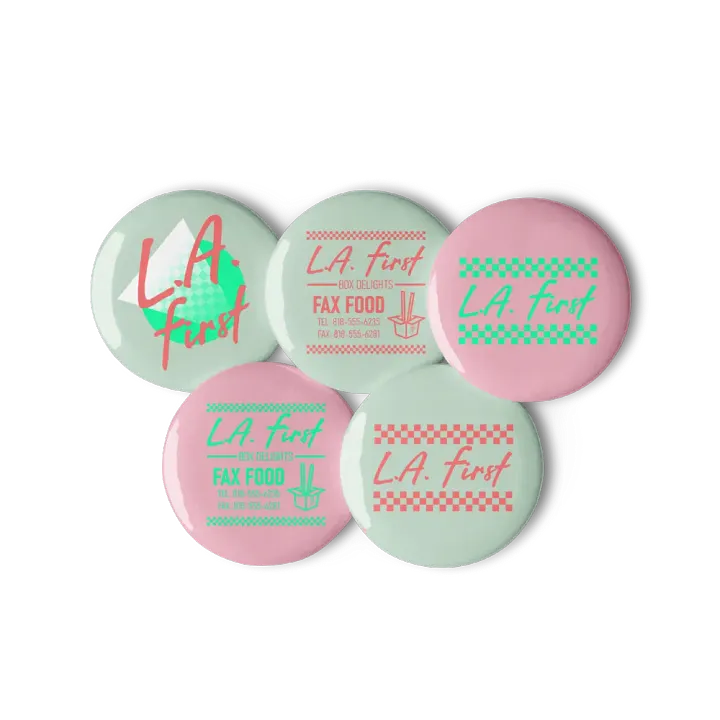 LA First Button Set product image (1)