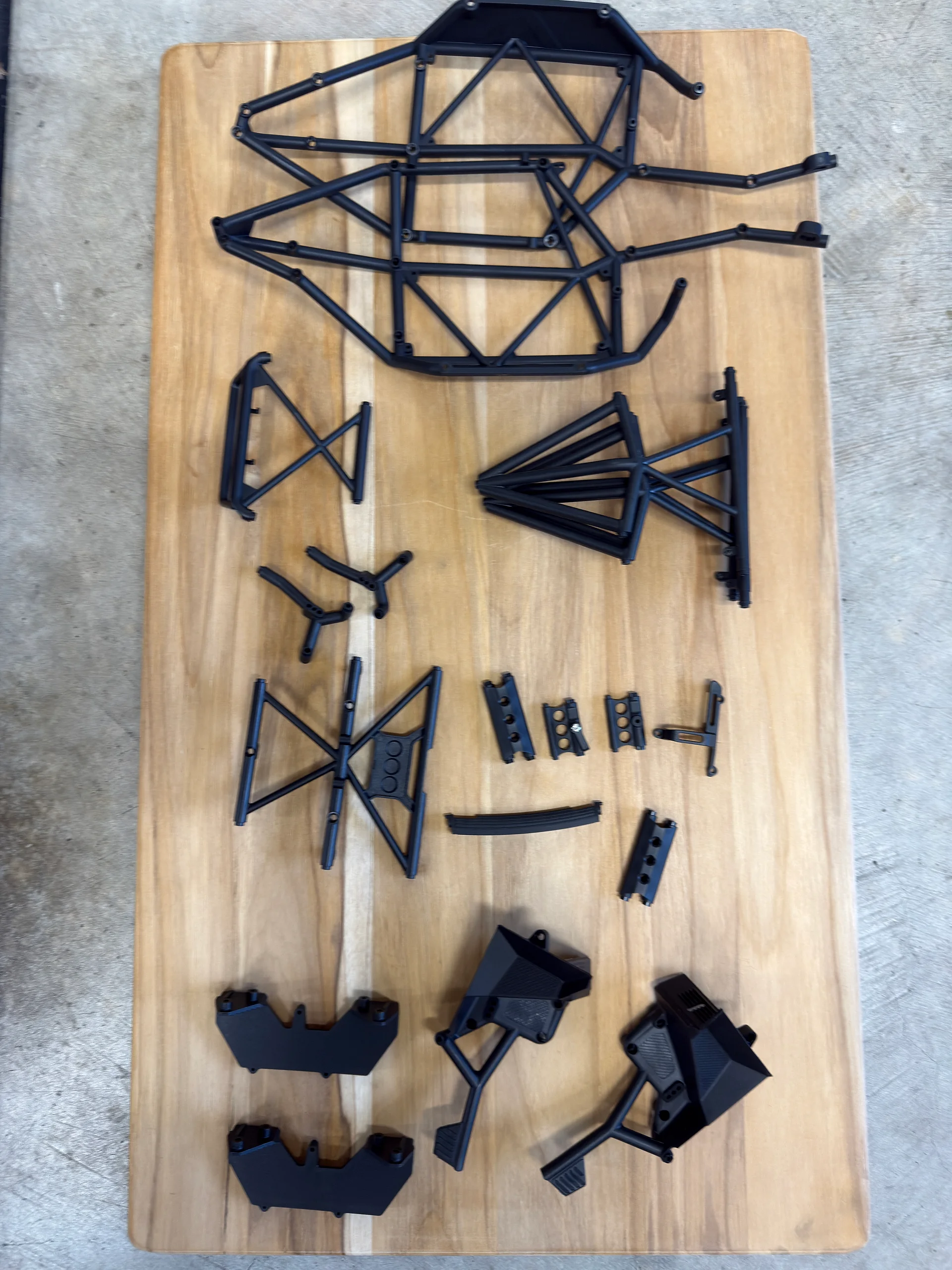 Axial Cage Set, Black: Capra 4WS UTB NEW product image (1)