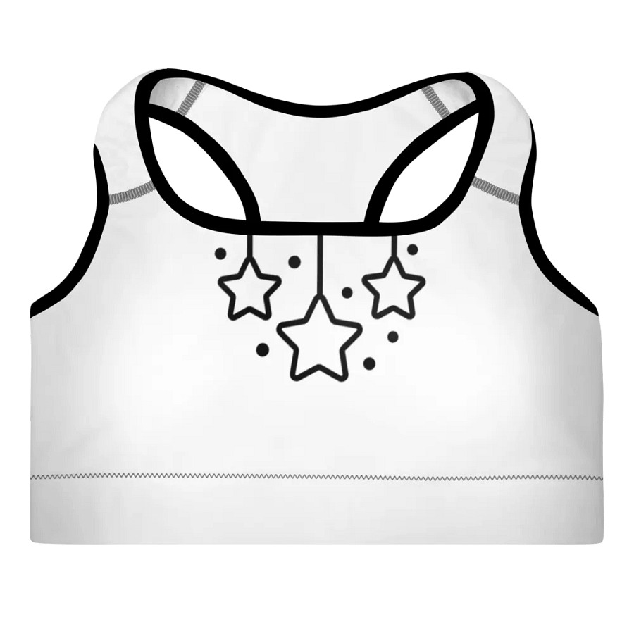 All-Over Print Padded Sports Bra product image (2)