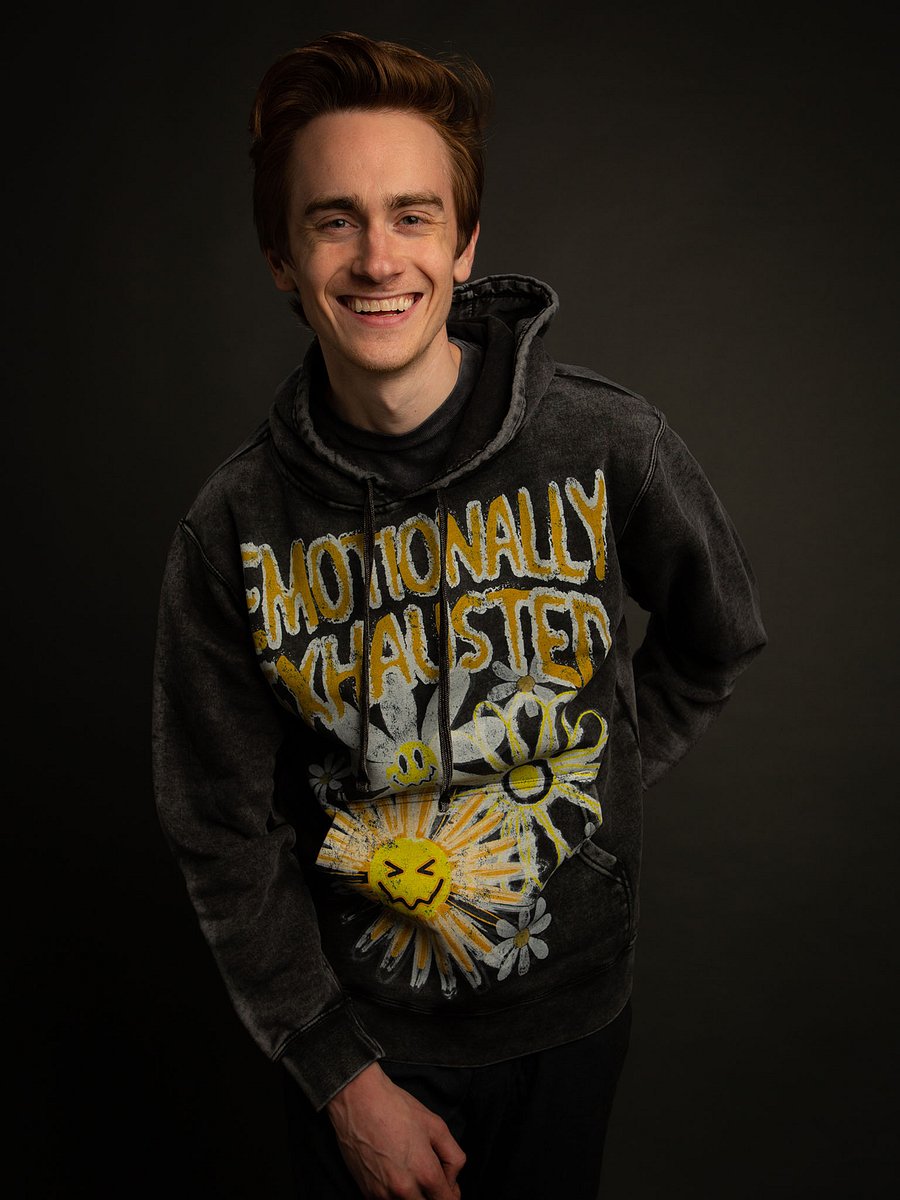 Emotionally Exhausted Flowers Hoodie - LOW STOCK! product image (3)