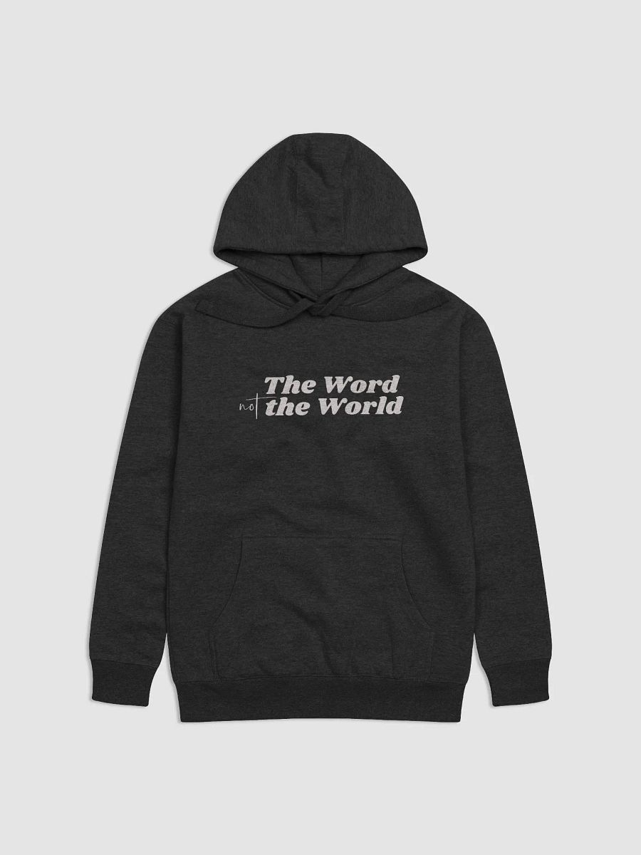 Men's Hoodie: The Word Not the World (more colors available) product image (1)