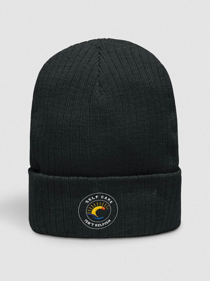 Self Care Sunrise Wave Eco-Friendly Beanie product image (1)