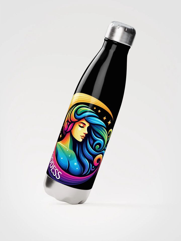 Celestial Crescent Moon Stainless Steel Water Bottle product image (2)