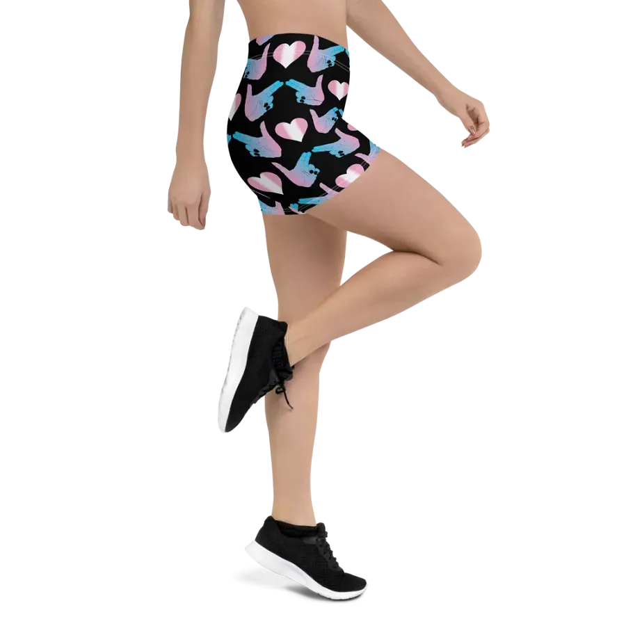 Finger Guns (trans flag) Shorts product image (3)