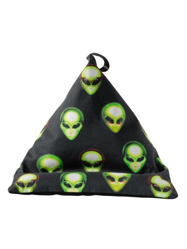Alien Faces Fabric Pattern product image (1)