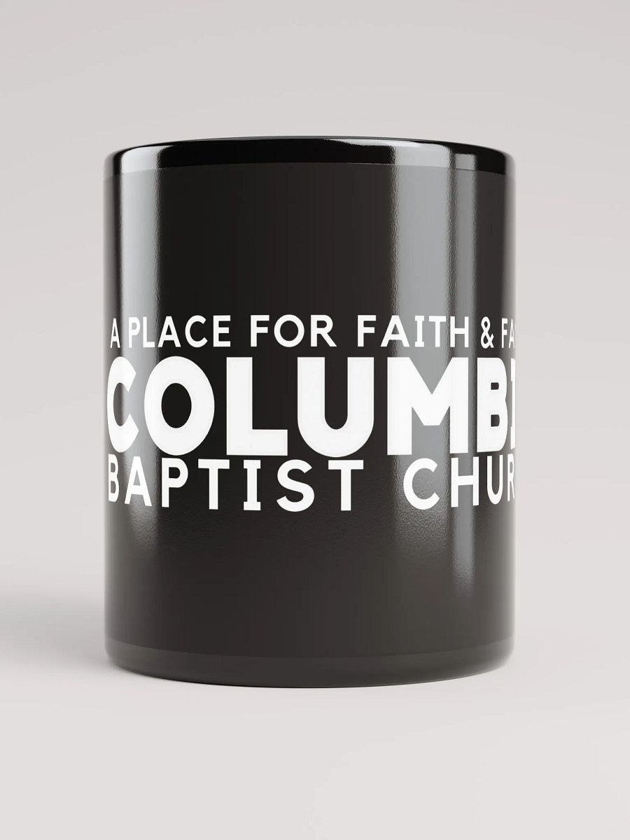 A Place for Faith & Family Black Mug product image (10)