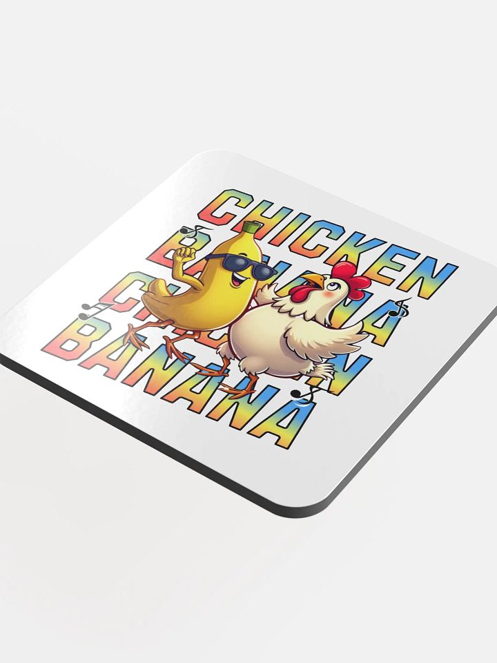 Chicken Banana Chicken Banana Funky Coaster Set product image (1)