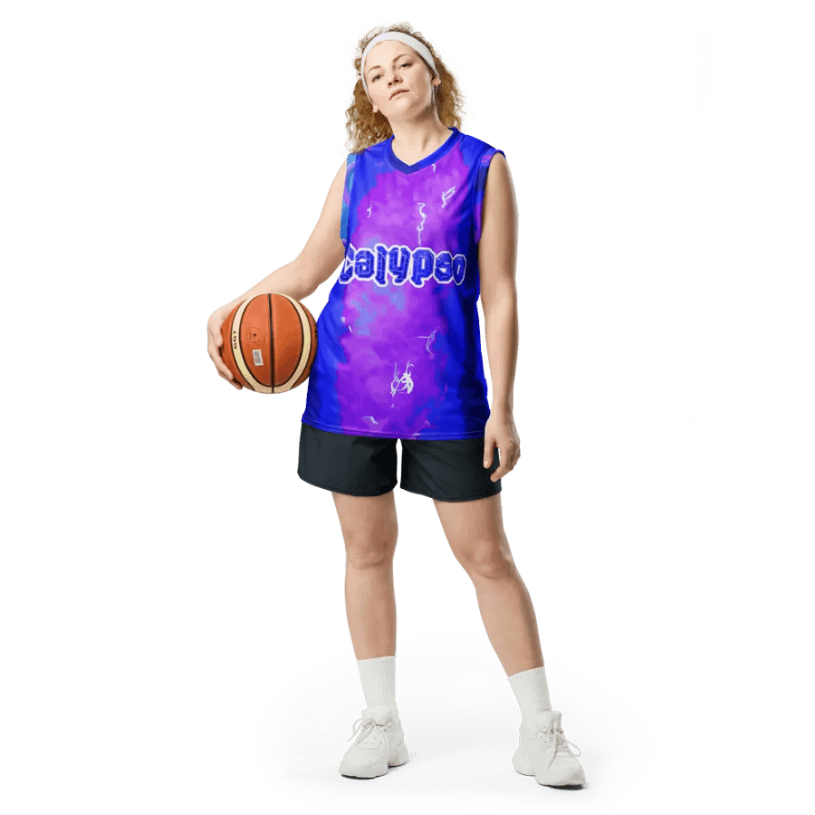 Calypso All-Over Print Basketball Jersey product image (4)