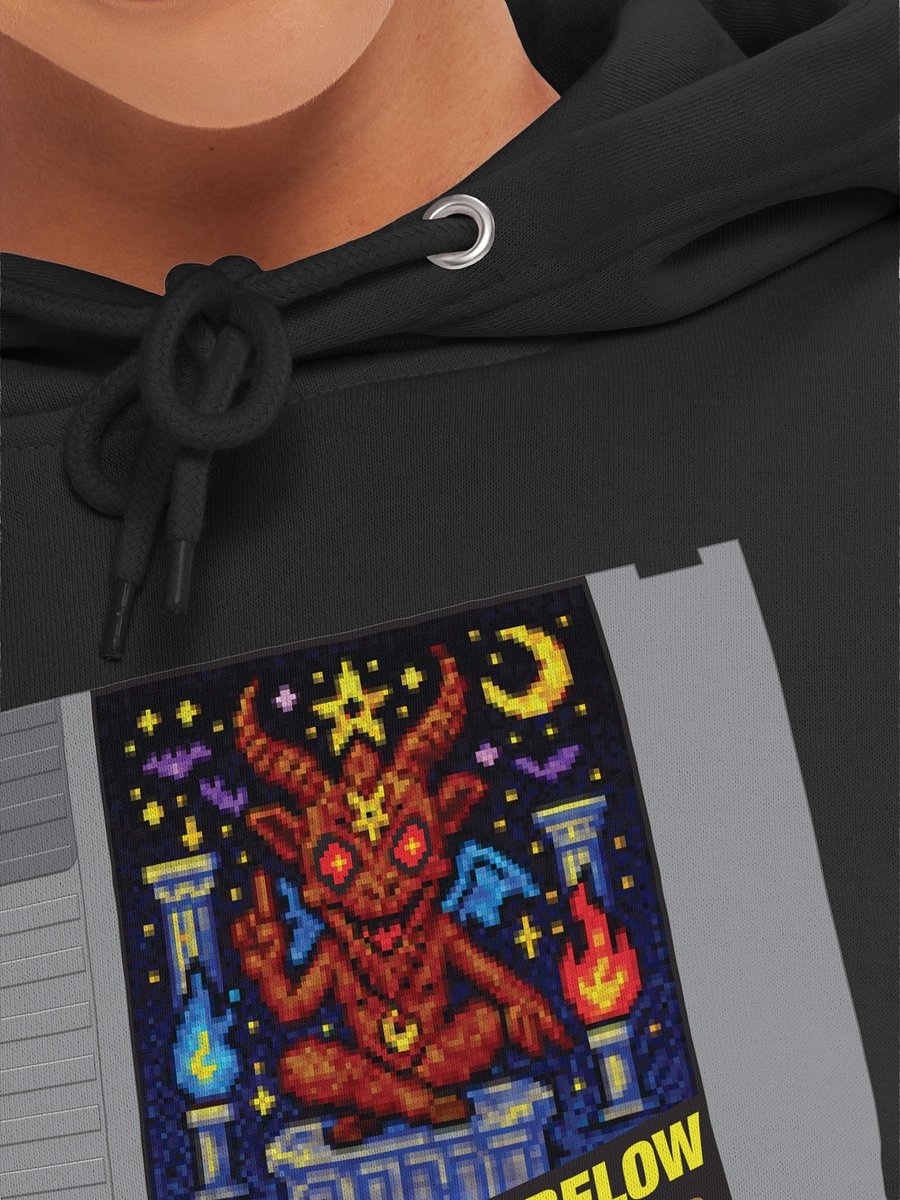 Baphomet: 8-Bit Boss Hoodie product image (7)