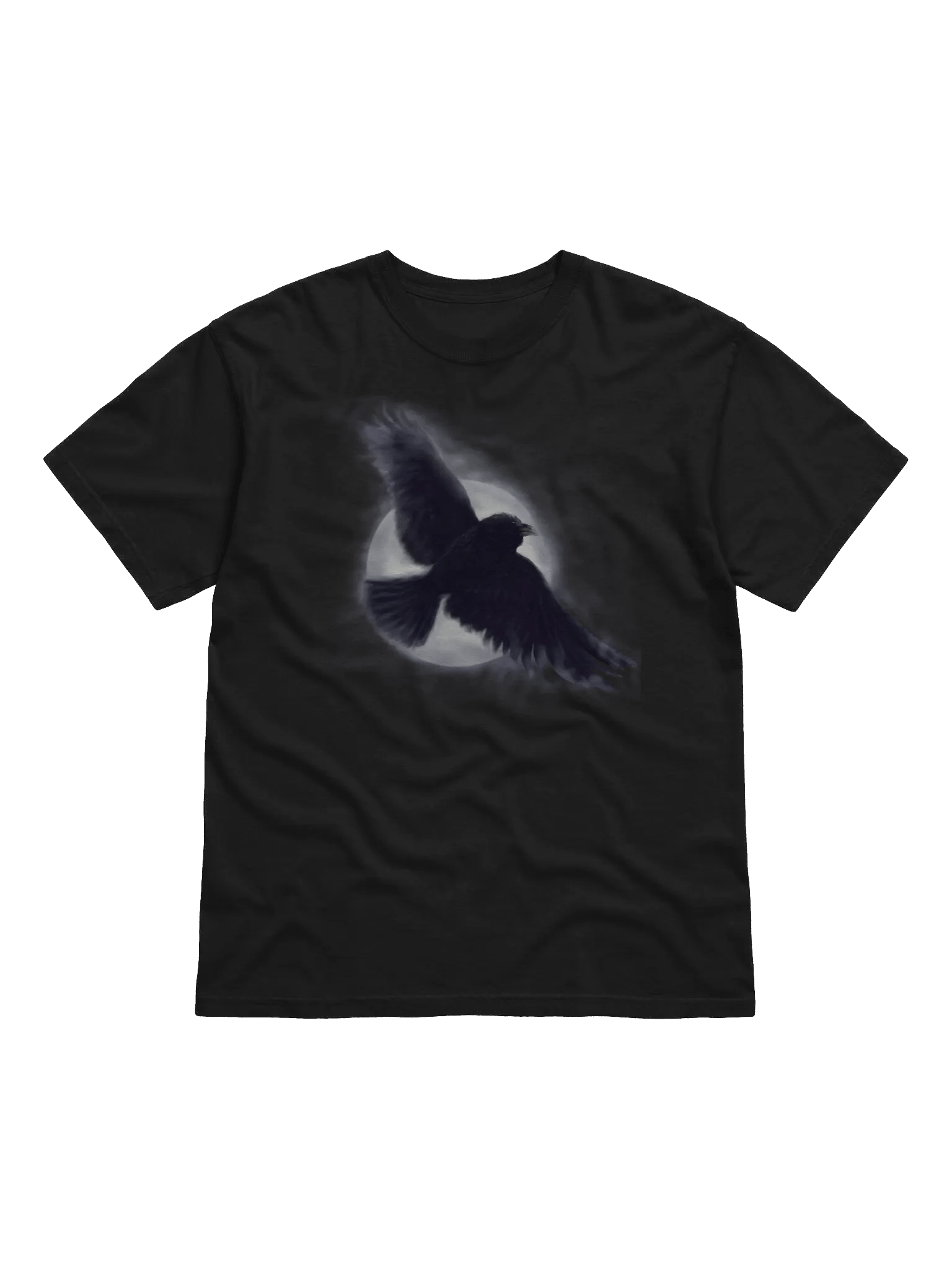 Night Raven Ultra-Soft Cotton Comfort T-Shirt product image (10)