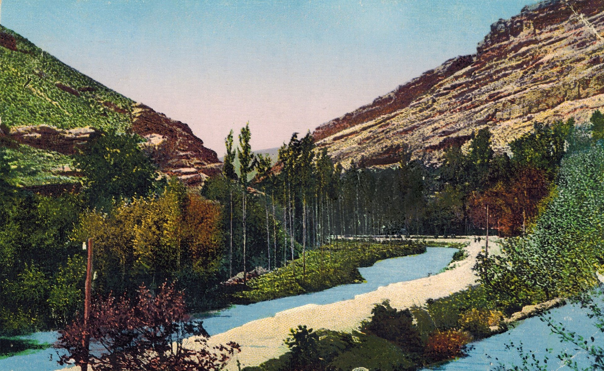 صورة : نهر بردى دمشق عام 1930 product image (1)