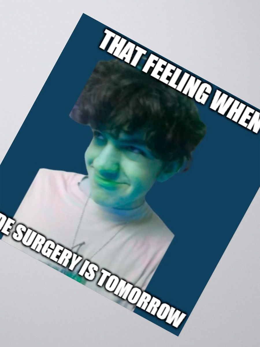 Jude Surgery Sticker product image (2)