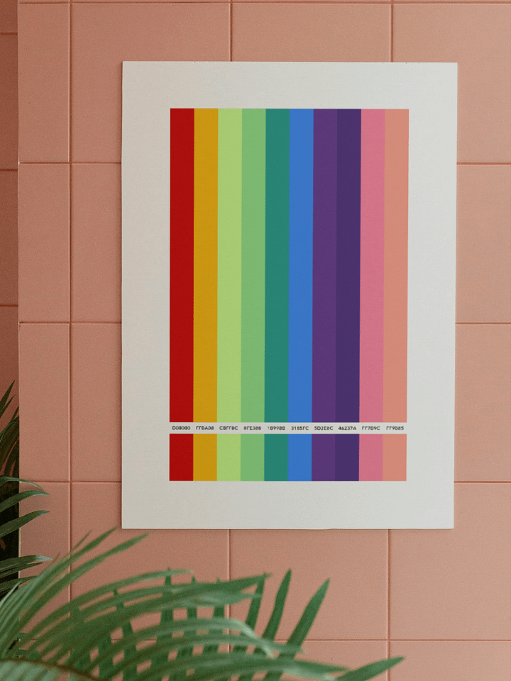 COLOR PALETTE 011 • WALLART DECOR product image (2)