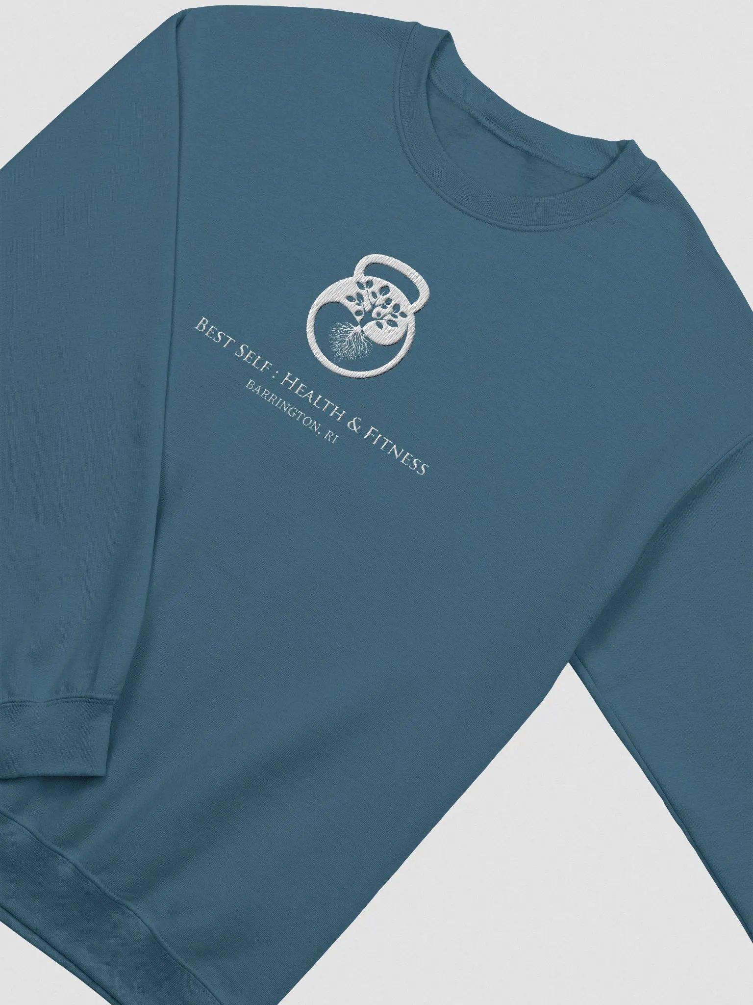 Best Self: Crew Neck White Logo product image (17)