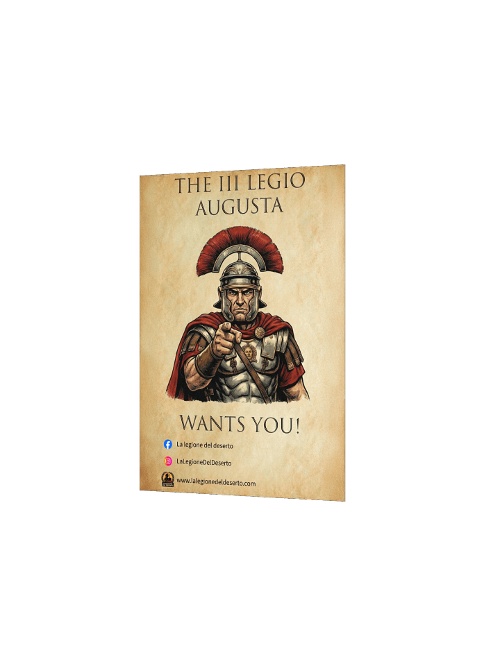 Join the Third Legion: Vintage Recruitment Poster product image (2)