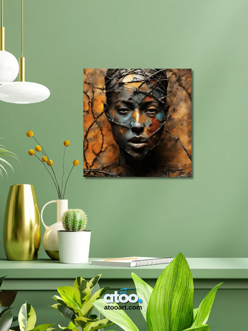 Be Free to Yourself | Last Prisoner Look | Canvas Painting product image (4)