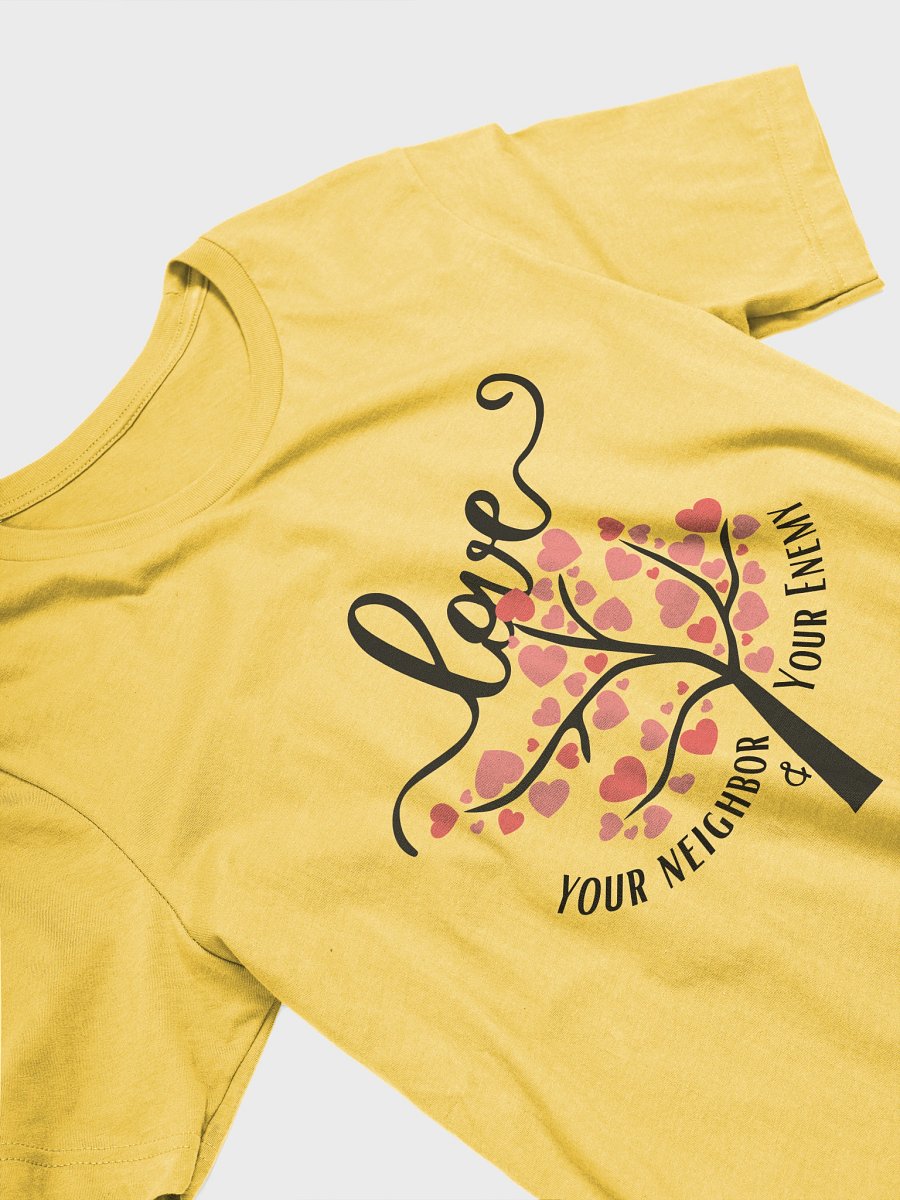 Love Your Neighbor and Your Enemy Lightweight T-Shirt product image (3)