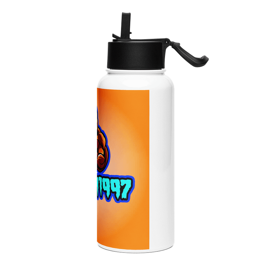 Flaming Skull Squash1997 Sports Bottle product image (3)