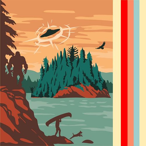 #paranormal #adventure #tshirt #hoodie #stickers #uap #ufo #bigfoot #nationalpark