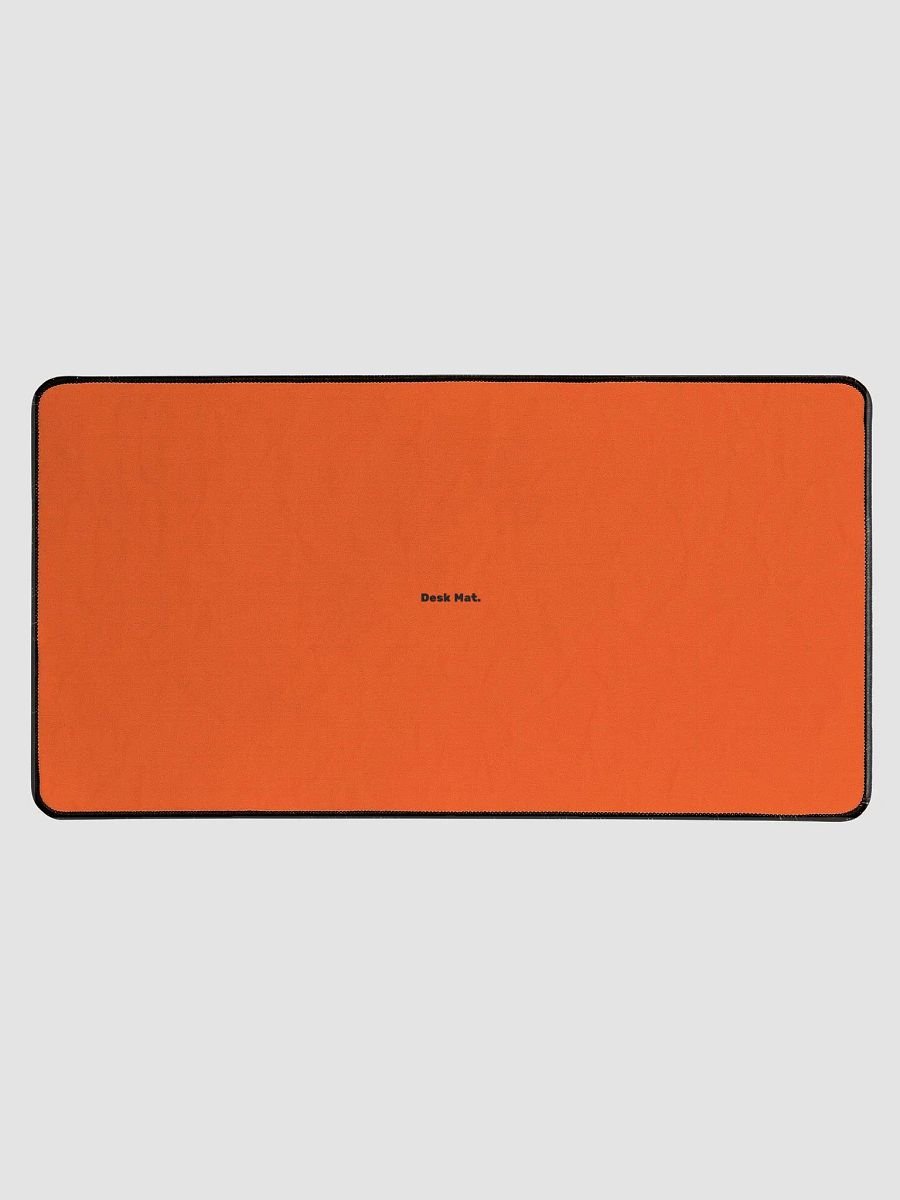 Deep Orange - Desk Mat | L - Desk Mat product image (1)