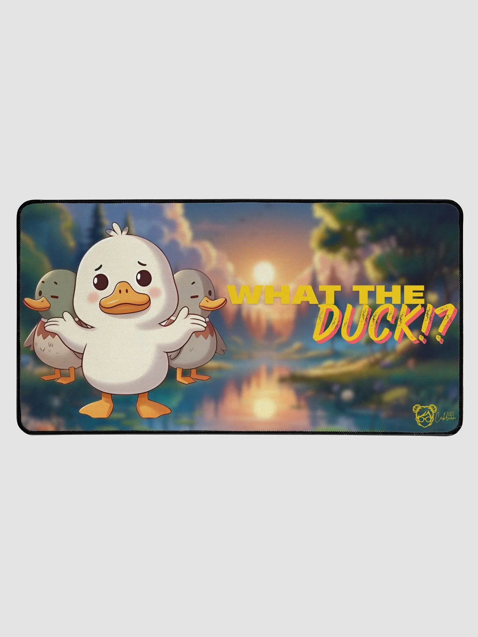 What the duck...mousepad product image (1)