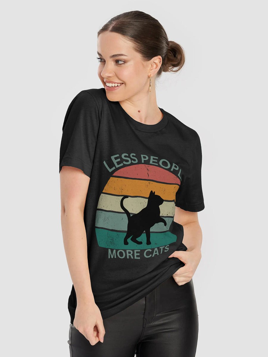 Sunset Cat Silhouette T-Shirt product image (65)