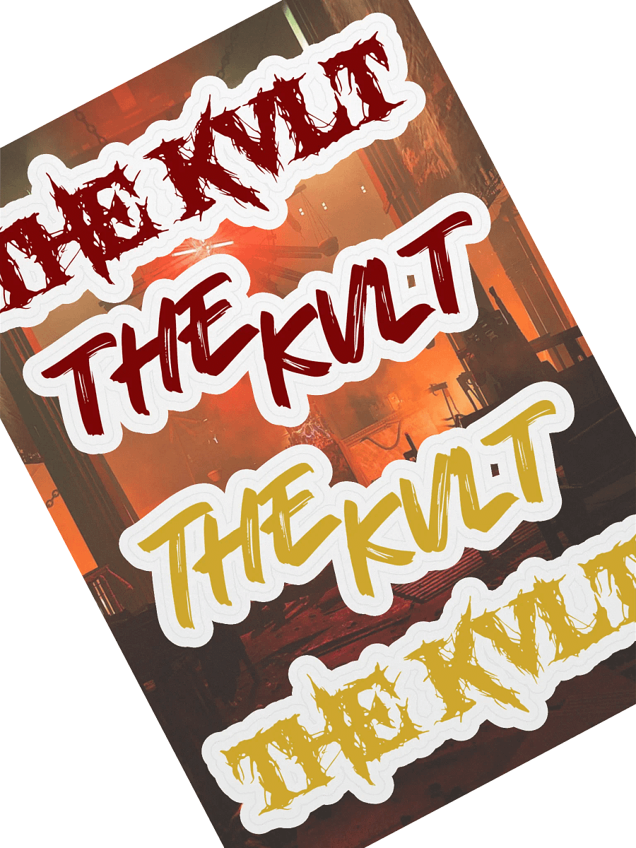 The Kvlt Text Sticker Pack product image (1)